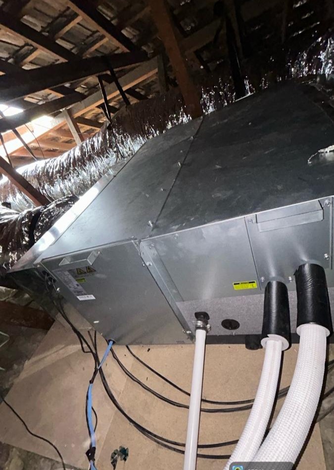 Installed multi-split system for Daniel K.