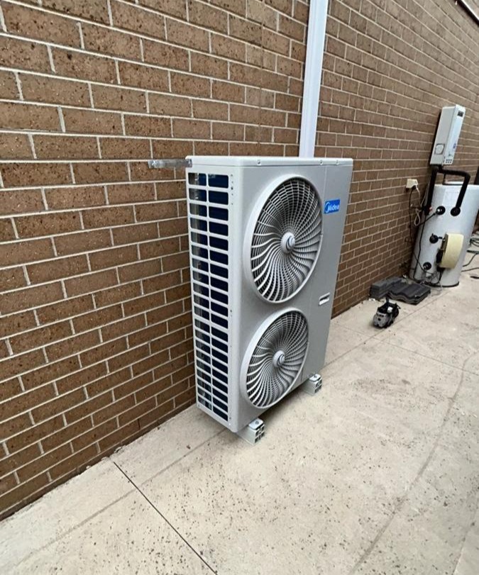 Installed ducted air conditioning for Priya R.